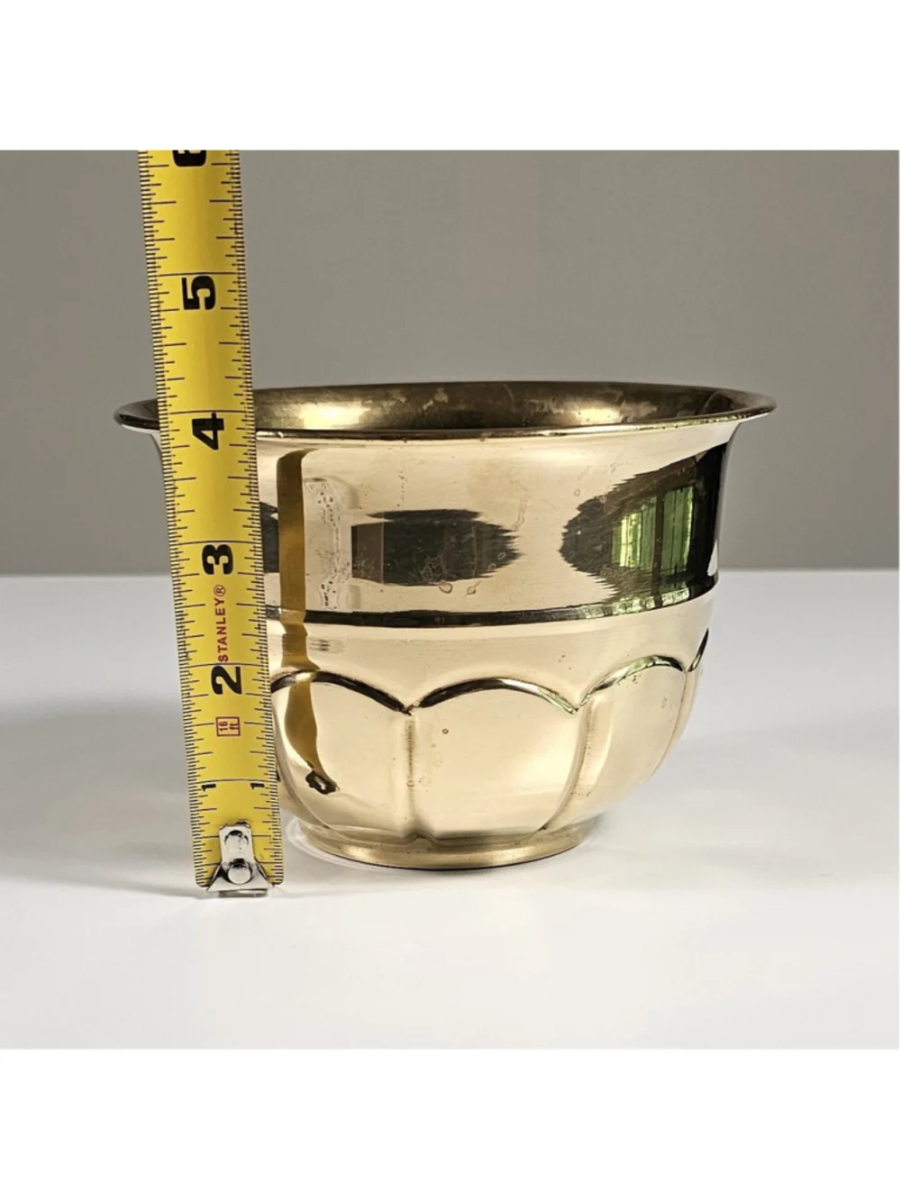 Vintage GATCO Solid Brass Planter 4